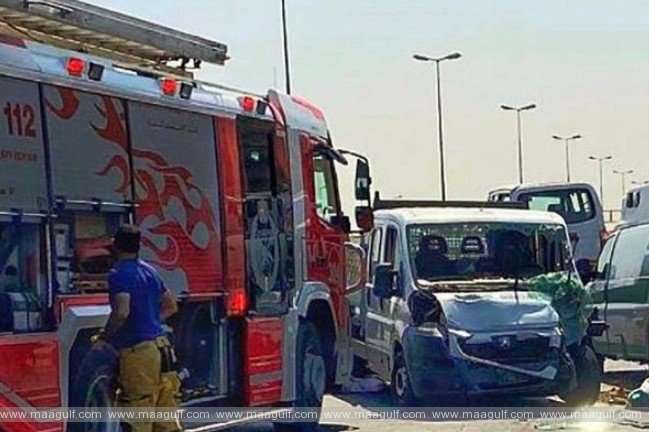 ఆరో రింగ్ రోడ్డు ప్రమాదంలో ముగ్గురు మృతి,  ఎనిమిది మందికి గాయాలు