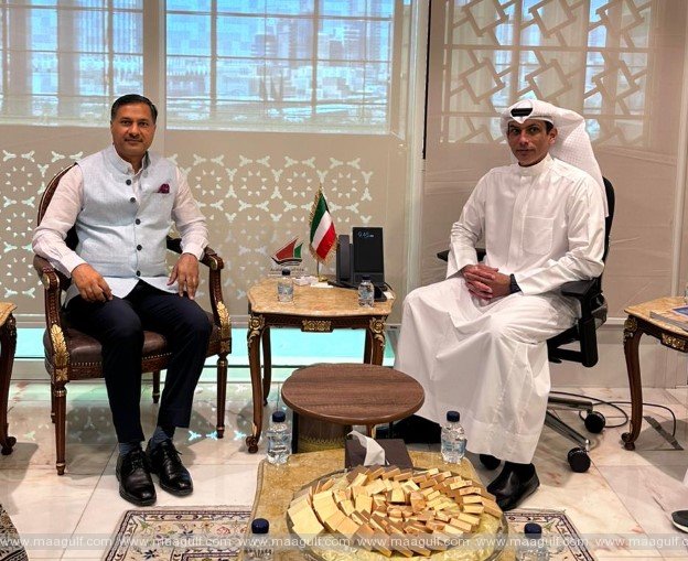 కువైట్ వాణిజ్య మంత్రిని కలిసిన భారత రాయబారి
