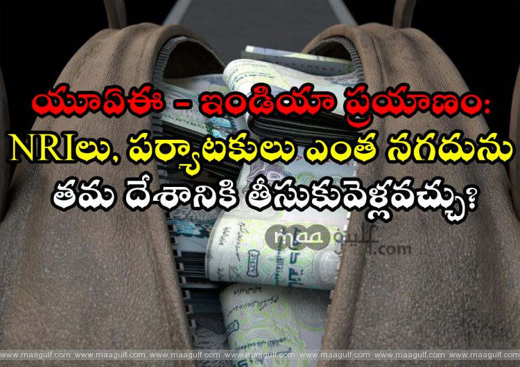 యూఏఈ-ఇండియా ప్రయాణం: NRIలు, పర్యాటకులు ఎంత నగదును తమ దేశానికి తీసుకువెళ్లవచ్చు?