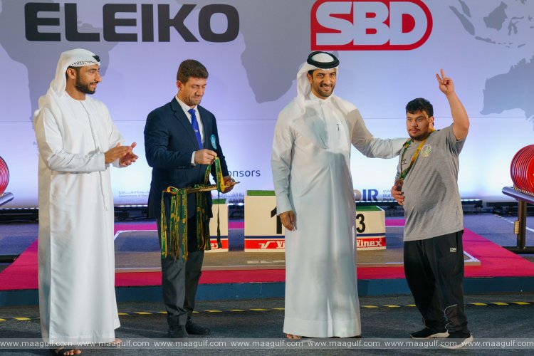 Sultan bin Ahmed crowns powerlifting champions at UOS