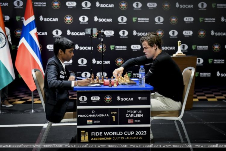 చెస్ ప్రపంచ కప్‌ సిల్వర్ పతక విజేత ప్రజ్ఞానంద