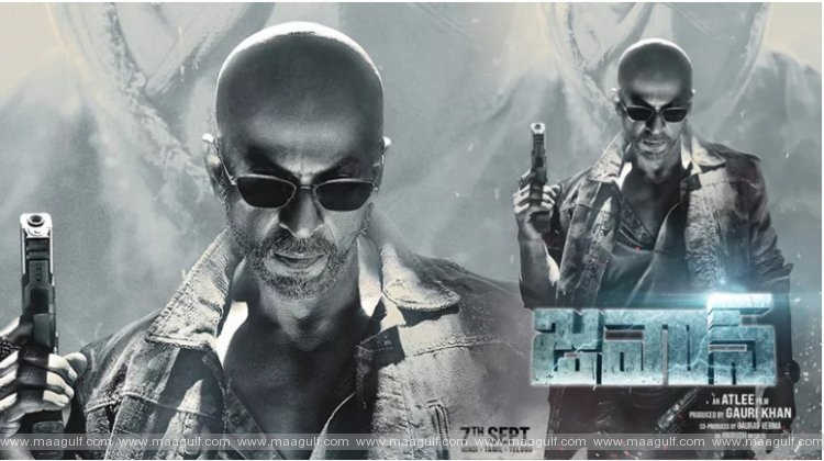 జవాన్ నుండి సరికొత్త పోస్టర్..గుండుతో బాద్షా కిరాక్