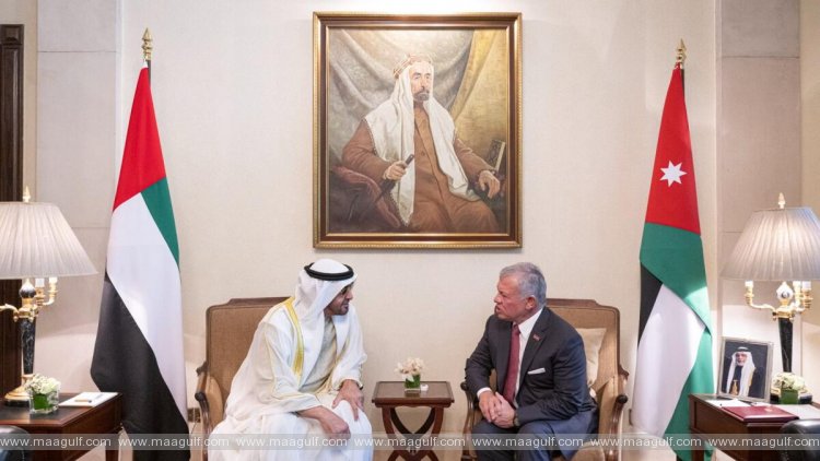 అధికారిక పర్యటన కోసం జోర్డాన్ చేరుకున్న షేక్ మొహమ్మద్ బిన్ జాయెద్