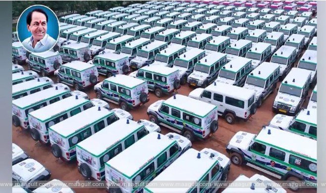 తెలంగాణ వైద్యశాఖకు 466 కొత్త వాహనాలు
