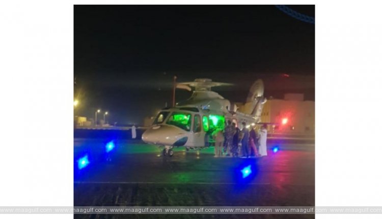 అల్ దఖిలియాలో రోడ్డుప్రమాదం. ఐదుగురు వ్యక్తులకు తీవ్ర గాయాలు