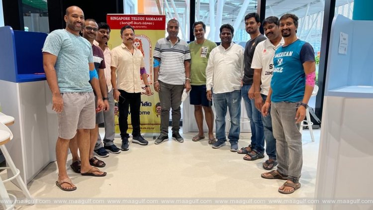సింగపూర్ తెలుగు సమాజం ఆధ్వర్యంలో రక్తదాన కార్యక్రమం