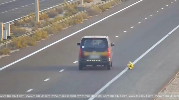 రోడ్లపై చెత్త వేస్తే..1,000 దిర్హామ్ జరిమానా, 6 బ్లాక్ పాయింట్లు