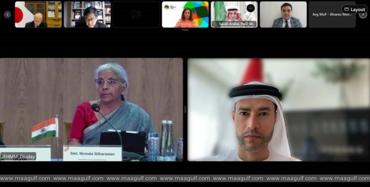 UAE participates in the G20 Joint Health-Finance Ministers Meeting