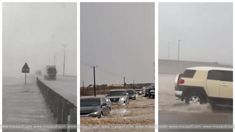 యూఏఈలో భారీ వర్షాలు. ఆరెంజ్ అలెర్ట్ జారీ
