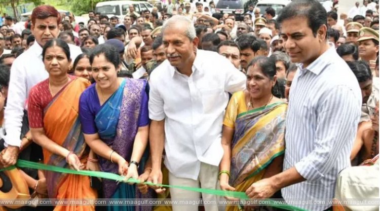 వేములవాడ బయోగ్యాస్‌ ప్లాంట్‌ను ప్రారంభించిన మంత్రి కెటిఆర్