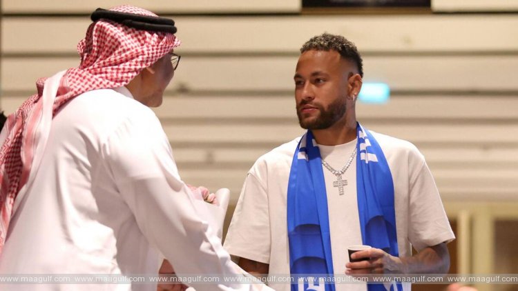 రియాద్‌లో నేమార్‌కు ఘన స్వాగతం