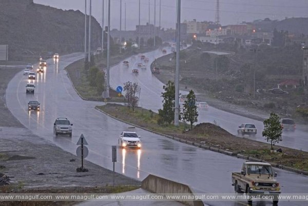 సౌదీలో రాబోయే వారంరోజులపాటు విస్తారంగా వర్షాలు