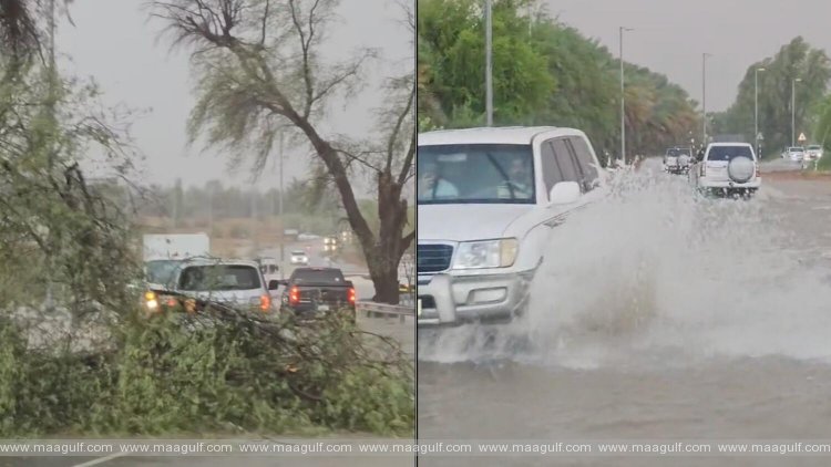 యూఏఈలో వర్ష బీభత్సం..!