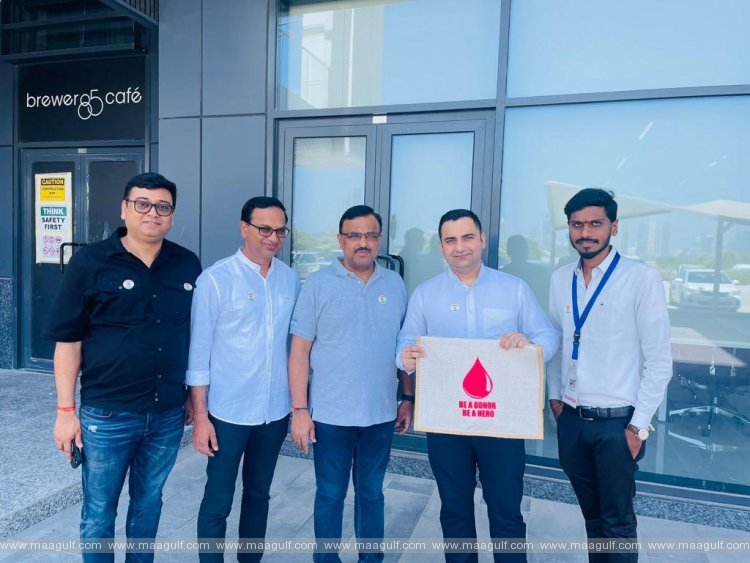 దుబాయ్‌లో మెగా రక్తదాన శిబిరం నిర్వహణ...