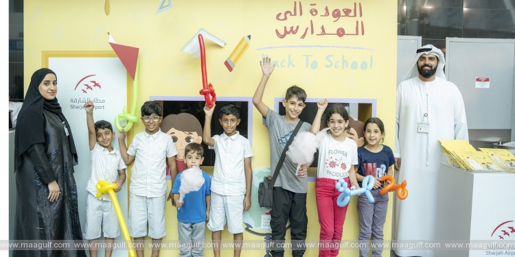 Sharjah Airport concludes summer season with \'Back to School\' campaign for students and their families