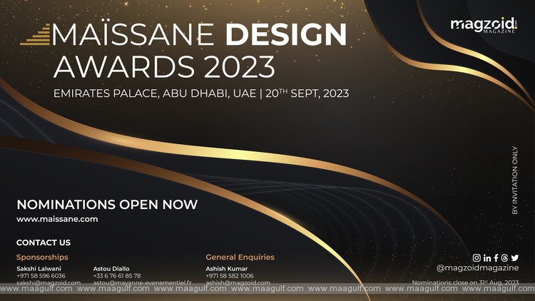 20 Maïssane Design Awards 2023: Celebrating Design Excellence in the UAE