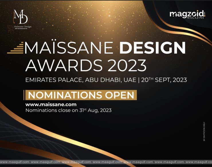 Maïssane Design Awards 2023: Celebrating Design Excellence in the UAE