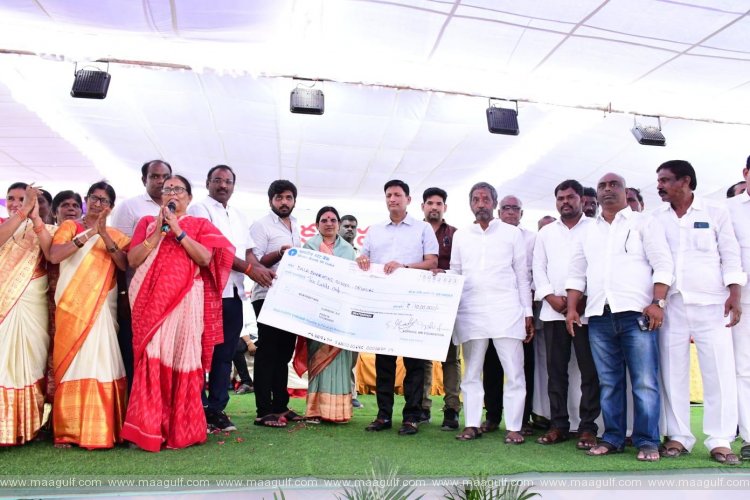 బాలభారతి పాఠశాల విద్యార్థులకు 10 లక్షల విరాళం అందించిన తానా ఫౌండేషన్