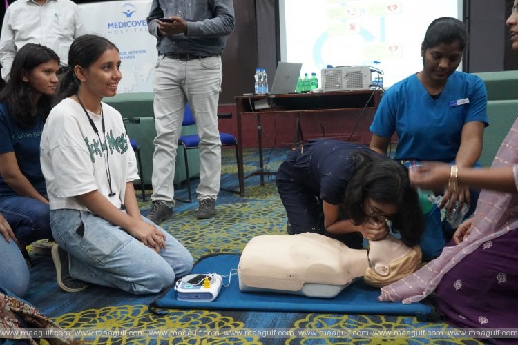 CPR ద్వారా ప్రాణాలను కాపాడేందుకు అవగాహన కల్పిస్తున్న మెడికవర్ హాస్పిటల్స్