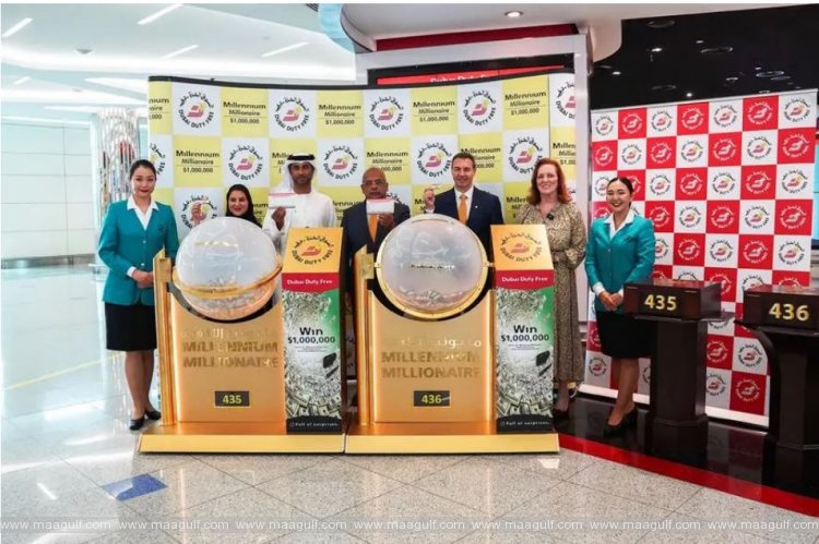 2 expats win $1 million each in Duty Free Draw UAE