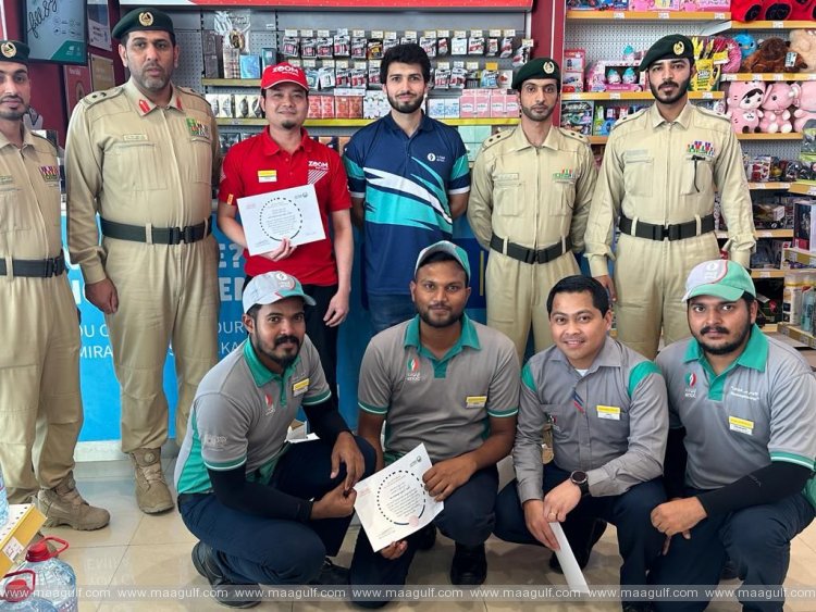 Dubai Police Commends ENOC Station Workers for Swift Action During Vehicle Fire