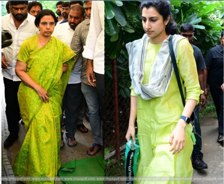 చంద్రబాబును కలిసిన కుటుంబ సభ్యులు