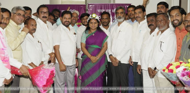 ఎమ్మెల్సీ కవిత తో బీఆరెస్ ఎన్నారైల బృందం భేటీ