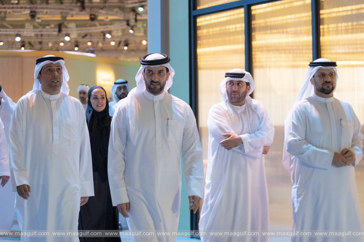Sultan bin Ahmed reviews activities and pavilions at IGCF