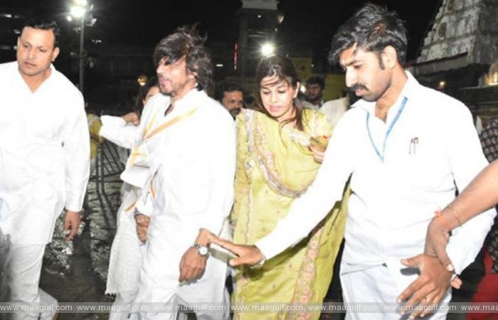 తిరుమల వెంకన్నను దర్శించుకున్న షారుఖ్‌!