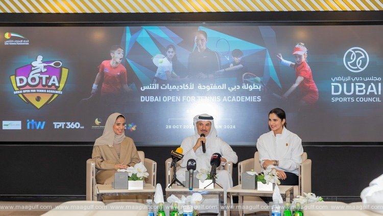Dubai Open for Tennis Academies (DOTA) Tournament to attract 400 talents in the world of yellow ball