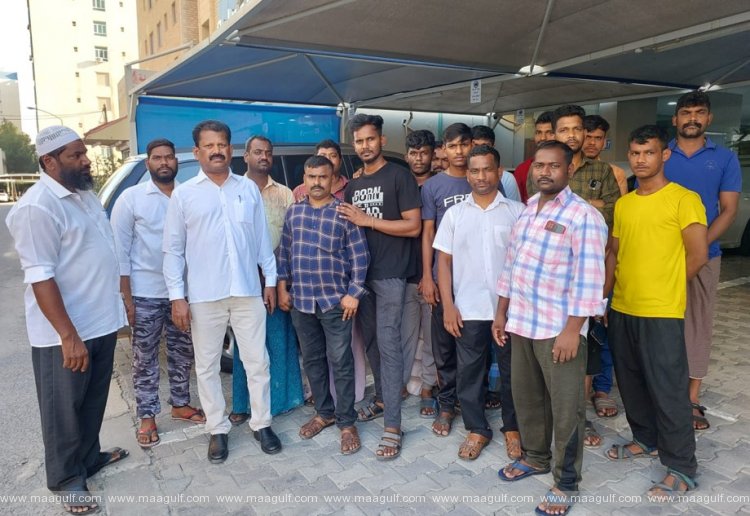 ఇండియన్ ఎంబసీ చొరవతో చెన్నై చేరుకున్న కార్మికులు