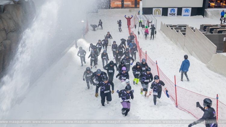 Winners of Ice Warrior Challenge at Ski Dubai announced