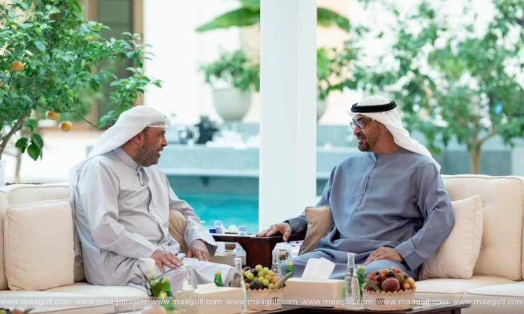 యూఏఈ అధ్యక్షుడితో సమావేశమైన కువైట్ ఉప ప్రధాని