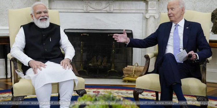 1 ప్రధాని అధికారిక నివాసంలో మోడీ, బైడెన్ ల సమావేశం