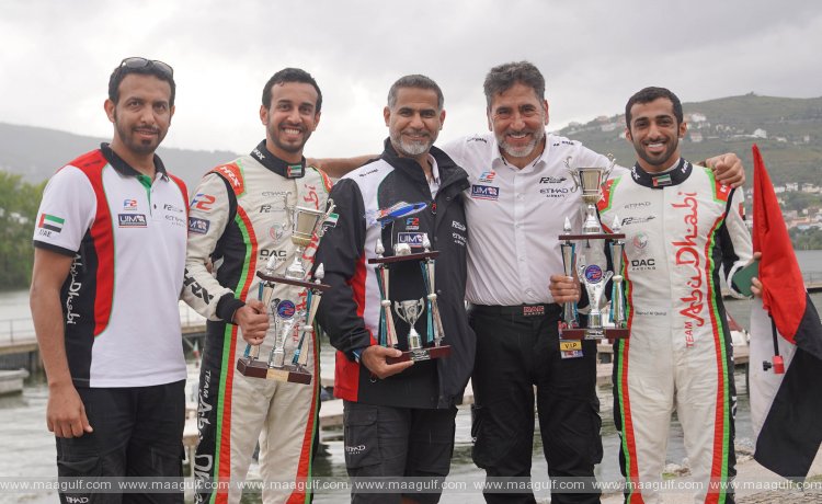 Team Abu Dhabi’s Rashed Al Qemzi secured his fourth UIM F2 World Championship title