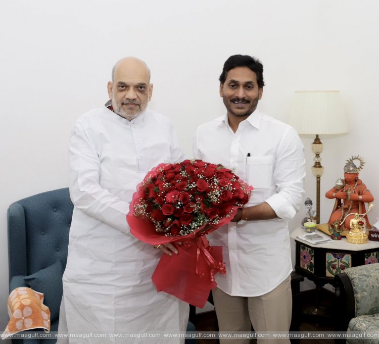 కేంద్ర మంత్రి అమిత్ షా తో ఏపీ సీఎం జగన్ భేటీ..