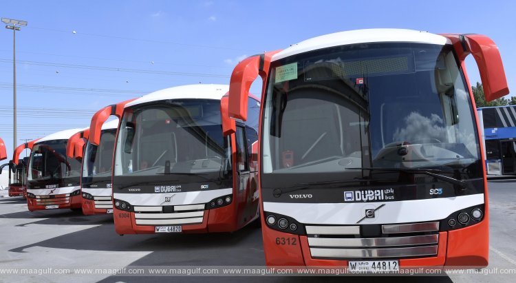 RTA resumes the Global Village bus routes and electric Abra service