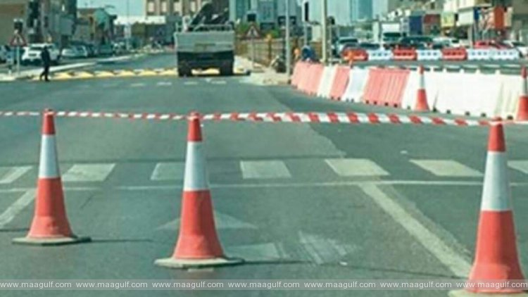 కొత్త స్పీడ్ కెమెరా.. ప్రధాన రహదారి తాత్కాలిక మూసివేత