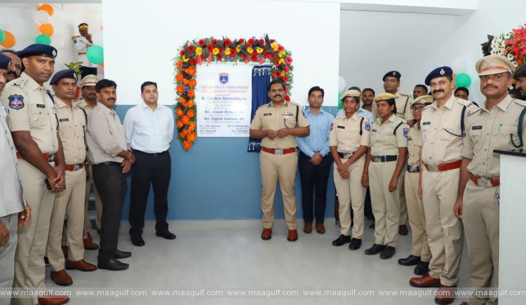 సైబరాబాద్ లో నూతన బ్యారెక్ ల ప్రారంభం