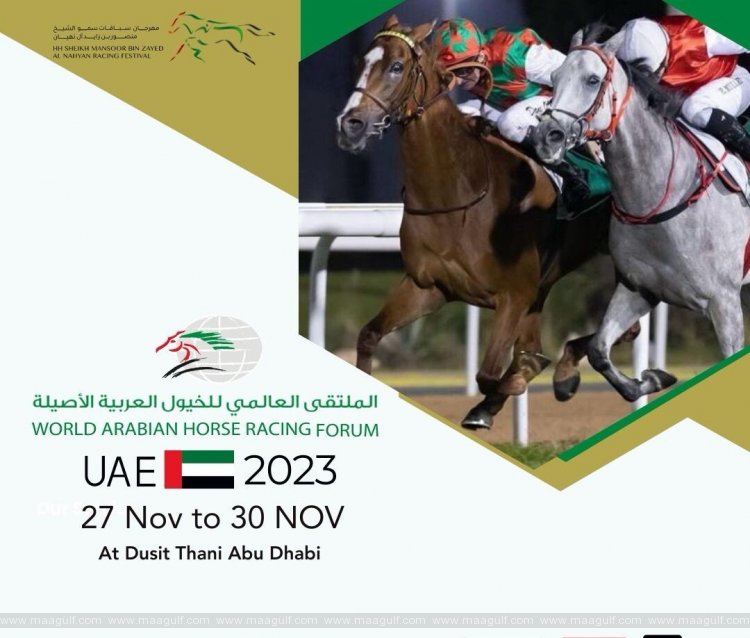 Abu Dhabi to host 13th World Arabian Racing Horses Forum on 27th