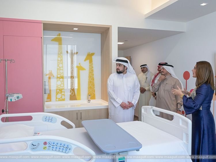 Sheikh Ahmed bin Mohammed visits Saudi German Hospital in Al Barsha
