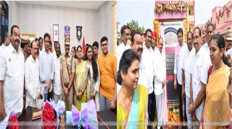 ఎస్పీ కార్యాలయాన్ని, డబుల్ బెడ్రూం ఇండ్ల‌ను ప్రారంభించిన మంత్రి కెటిఆర్‌