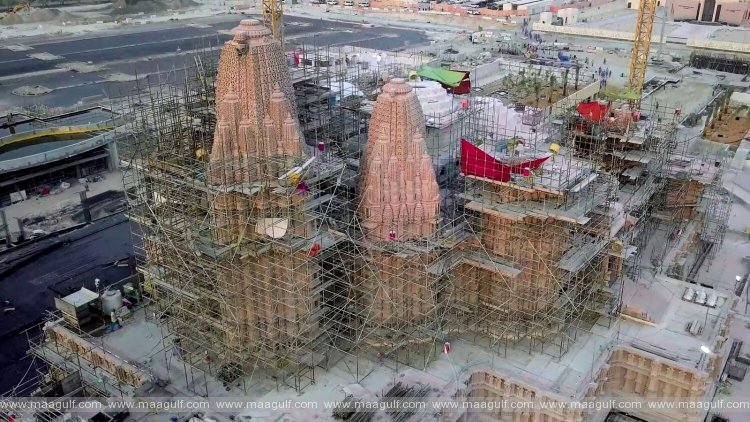 సిద్ధమవుతున్న అబుదాబి హిందూ దేవాలయం