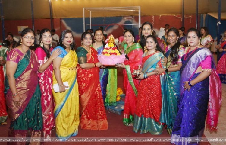 \'భారత జాగృతి యూఏఈ ఆధ్వర్యంలో ఘనంగా బతుకమ్మ  సంబరాలు\'