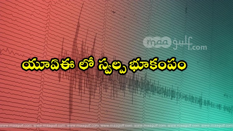 యూఏఈ లో స్వల్ప భూకంపం