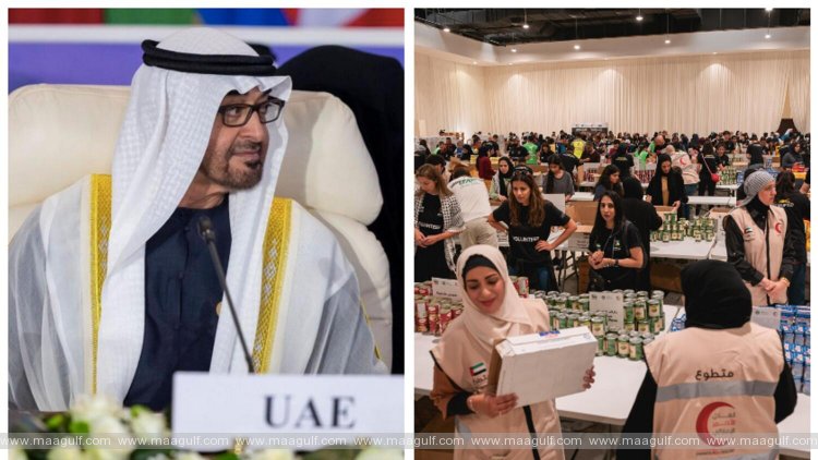 పాలస్తీనియన్లకు సహాయం కోసం ఏకమైన యూఏఈ