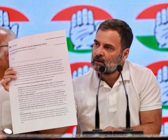 ఫోన్‌ ట్యాపింగ్ వ్యవహారంపై స్పందించిన రాహుల్ గాంధీ