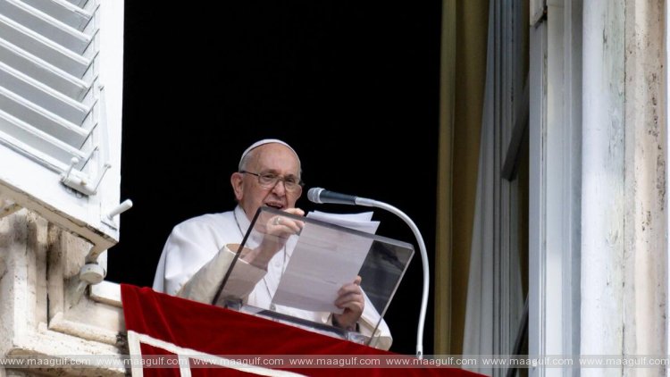 ఇజ్రాయెల్-పాలస్తీనా వివాదానికి ముగింపు పలకాలి: పోప్ ఫ్రాన్సిస్