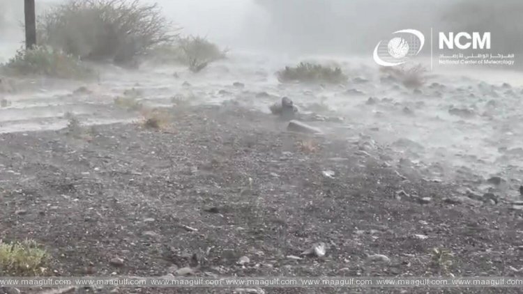 యూఏఈ: వడగళ్ల వాన, ఉరుములతో కూడిన వర్షాలు.. పలు ప్రాంతాలకు  ఆరెంజ్, ఎల్లో అలర్ట్