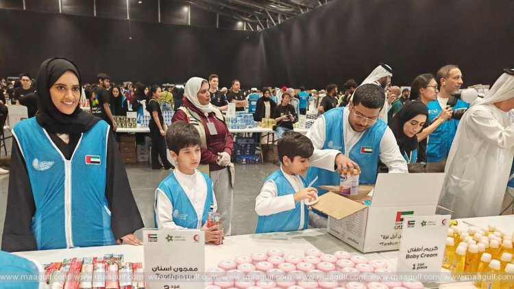 పాలస్తీనియన్లకు మద్దతుగా కదిలిన దుబాయ్ నివాసితులు